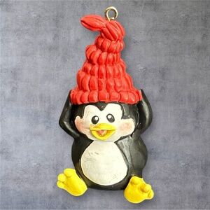 Vintage House of Lloyd Penguin Christmas Ornament